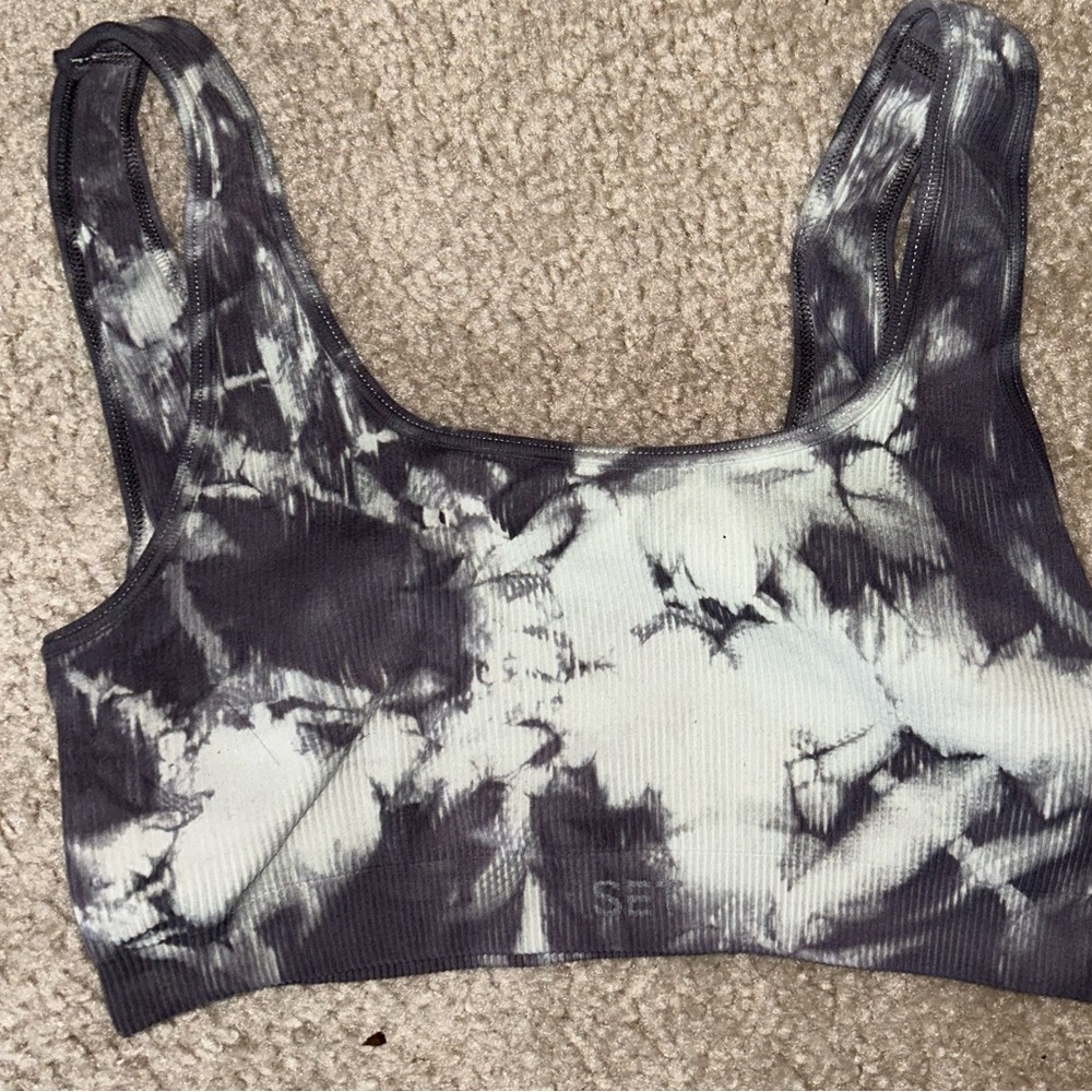 SET ACTIVE BOX BRA IN MINT CHOCOLATE CHIP
